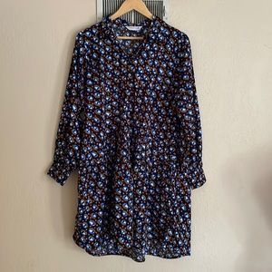 Fabulous patterned collared dress